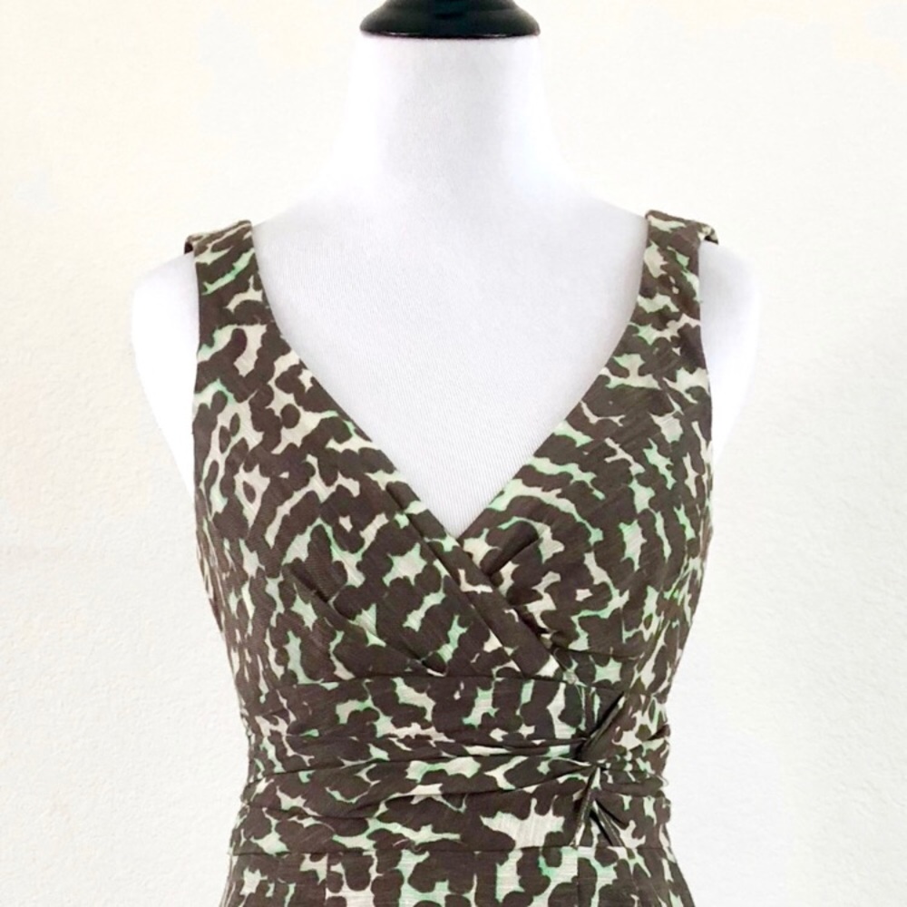 NWT Nanette Lepore Cotton Linen Blend Sheath Dress - Picture 4 of 8